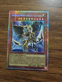 YuGiOh Calamity of the Sacred Beasts-Hamon Lord CORI-EN006 Starlight Rare - Image 1