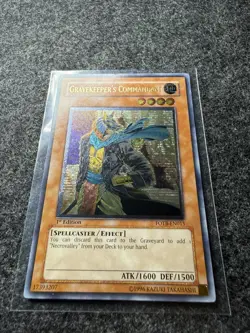 Gravekeeper's Commandant - Ultimate Rare 1st Edition FOTB-EN015 - YuGiOh - Image 3