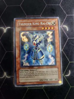 Thunder King Rai-Oh YG02-EN001 Secret Rare Limited Edition LP - Image 1