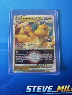 Pokemon TCG Dragonite VSTAR Holo Black Star Promo Card SWSH236 - Image 1