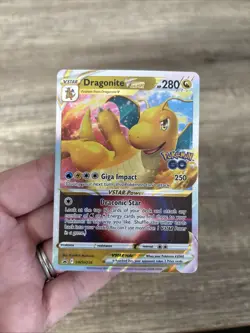 Pokemon TCG Dragonite VSTAR Holo Black Star Promo Card SWSH236 - Image 1