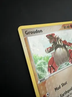 Pokemon TCG Groudon Hidden Legends 102/101 Secret Holo Rare Card - Image 5