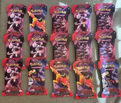 Pokemon TCG: Scarlet and Violet Destined Rivals x15 Booster Pack Sealed - Image 1