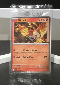 Pokemon TCG - Ho-Oh EB Games Stamped Promo Card 010/086 | Chaos Rising SEALED - Image 1