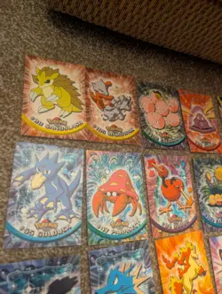 Topps Old Vintage Pokemon Cards Bundle Collection Set Lot 18 Cards 1999 2000 - Image 2