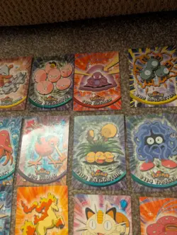 Topps Old Vintage Pokemon Cards Bundle Collection Set Lot 18 Cards 1999 2000 - Image 3