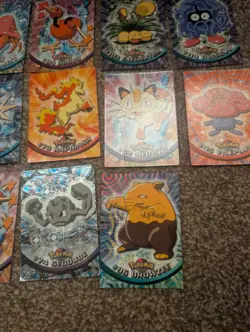 Topps Old Vintage Pokemon Cards Bundle Collection Set Lot 18 Cards 1999 2000 - Image 4