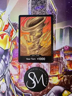 One Piece OP-14 DON!! CARD (Sand storm Art) Mint Condition - Image 1