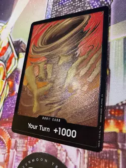 One Piece OP-14 DON!! CARD (Sand storm Art) Mint Condition - Image 3
