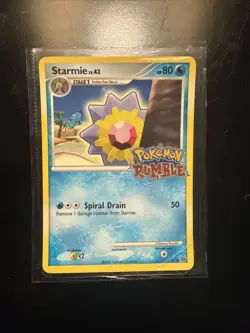 Pokemon Starmie Card Rumble Series 5/16 - Image 4