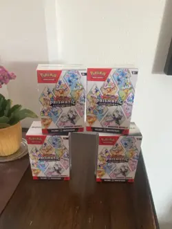 [SEALED] Pokemon TCG S&V Prismatic Evolutions Booster Bundle Lot Of 4 - Image 1
