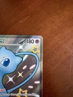 Mew ex 216/091 SV: Paldean Fates Holo english pokemon card - Image 3