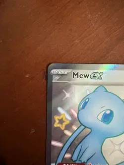 Mew ex 216/091 SV: Paldean Fates Holo english pokemon card - Image 4