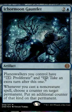 Ichormoon Gauntlet M Phyrexia: All Will Be One 56 NM - Image 1