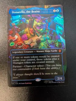 MTG Donatello, the Brains (0002) (Borderless) - Image 2