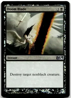 Doom Blade Foil U Magic 2014 (M14) 96 NM - Image 1