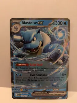 Blastoise Ex MEW 9/165 Pokemon 151 - Image 1