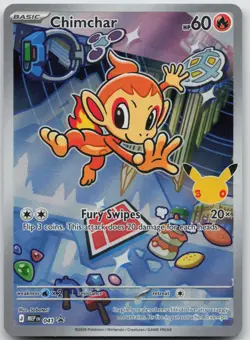 Chimchar 041 P ME: Mega Evolution Promo Pokemon Holo NM C15-51 - Image 1