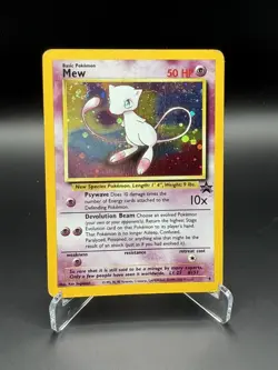 SWIRL💫 - Mew Holo Black Star Promo #9 Pokemon TCG Vintage WOTC Promo - SWIRL - Image 2