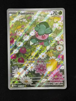 Pokemon TCG Fomantis ME05: Pitch Black 085/084 NM - Image 1
