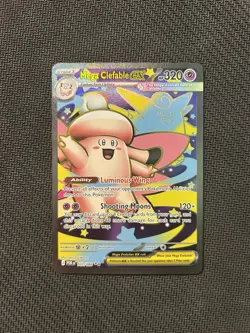 Pokemon TCG Mega Clefable ex 103/088! NM Condition! See Description! - Image 1