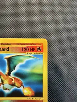 Pokemon TCG Charizard 40/165 Expedition Base Set Reverse Holo Rare MP - Image 4