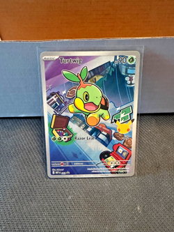 Pokemon TCG Mega Evolution 040 Turtwig Black Star Promo NM / M - Image 1