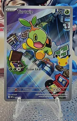 Turtwig 040 Holo Promo ME: Mega Evolution Promo Pokemon Near Mint - Image 1