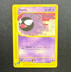 Pokemon TCG Gastly Skyridge 57/144 Regular Common English 50HP Umemoto - Image 1