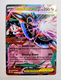 Mega Floette ex 035/086 Double Rare Chaos Rising Pokemon TCG Holo Near Mint - Image 1