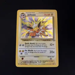 Pokemon Jolteon Jungle Holo Unlimited 4/64 LP - Image 1