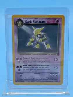 Dark Alakazam 18/82 Regular - Rare - Pokemon Team Rocket - LP - See Video - Image 4