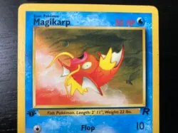 Pokemon Non-Holo Team Rocket 1st Edition Magikarp 47/82 Excellent Condition. - Image 2