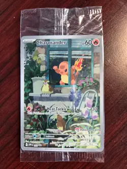 Sealed Charmander Pokemon Center Promo SVP 044 Obsidian Flames PC ETB - Image 1