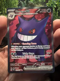 Pokemon Gengar ex Ultra Rare Full Art Holo 310 HP 193/162 Temporal Forces - Image 1