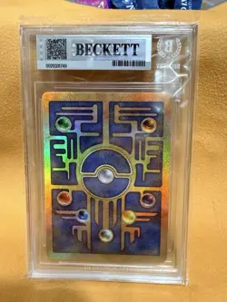 1999-02 Pokemon Promos 2000 Movie WotC American Ancient Mew BGS 9 - Image 2