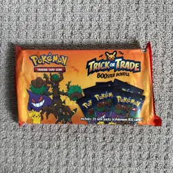 Pokemon Trick or Trade BOOster Bundle 35 Mini Packs Halloween Sealed New - Image 1
