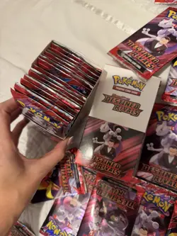 91 Pokemon TCG Destined Rivals loose Packs - New Sealed Loose packs - Image 1