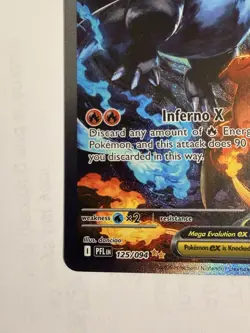 Mega Charizard X EX 125/108 Evolutions Holo Rare 360 HP Pokemon TCG - Image 2