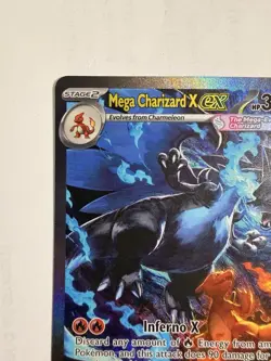 Mega Charizard X EX 125/108 Evolutions Holo Rare 360 HP Pokemon TCG - Image 5
