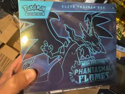 2025 Pokemon Mega Evolution Phantasmal Flames Elite Trainer Box - Factory Sealed - Image 1