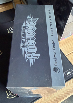 Pokemon Center ETB Mega Evolution Pitch Black Elite Trainer Box Sealed - Image 3