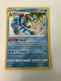 Pokemon - Feraligatr - Holo - 57/264 - NM - Fusion Strike - Image 1