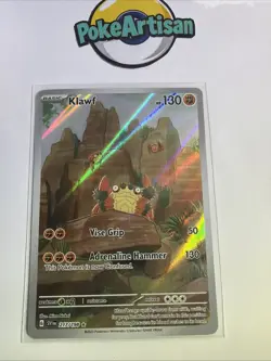 Pokemon TCG Klawf 217/198 SV01: Scarlet & Violet Base Set Holo NM - Image 1