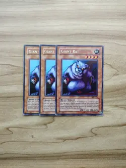 Yu-Gi-Oh - Giant Rat 3x - Rare - Full Playset - MRL- 079 - Image 1