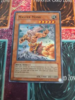 Yugioh Master Monk TLM-EN020 Super Rare Unlimited Near Mint - Image 1