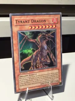 Tyrant Dragon LOD-034 Legacy of Darkness 1st Edition Ultra Rare - Image 3