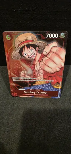 Monkey.D.Luffy Promo Foil P-001 Premium Card Collection Game Fest 23-24 OP PR - Image 4