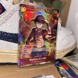 Monkey D Luffy ST10-006 Treasure Booster Promo One Piece Sealed - Image 1