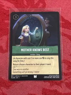 FOIL Disney Lorcana First Chapter - Mother Knows Best - 95/204 FOIL - Image 1